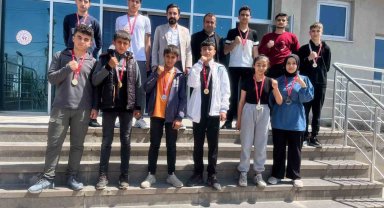 Bismilli sporcular 7 altın, 3 gümüş madalya kazandı