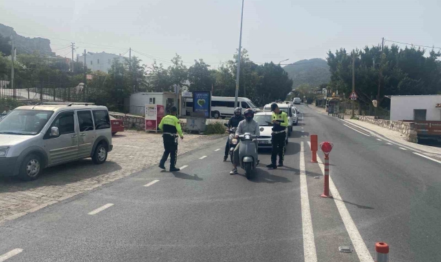 Bodrum'da 189 sürücüye 387 bin lira ceza
