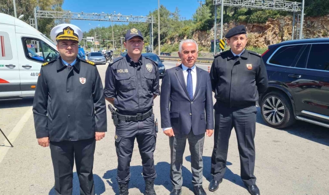 Bodrum'da bayramda 527 kolluk kuvveti görev yapacak