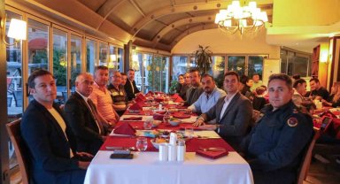 Bodrumlu gazeteciler protokol ile iftarda buluştu