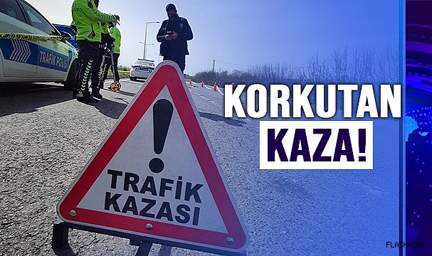 BOYABAT YOLUNDA TRAFİK KAZASI!
