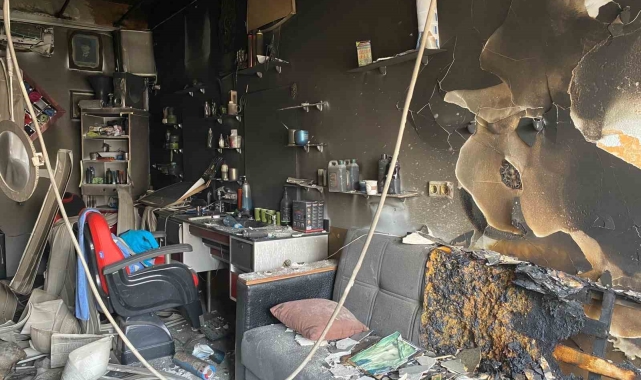 Burdur'da bir iş yeri ve otomobili kundaklayarak yakmaya çalışan şüpheli tutuklandı