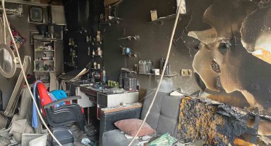 Burdur'da bir iş yeri ve otomobili kundaklayarak yakmaya çalışan şüpheli tutuklandı