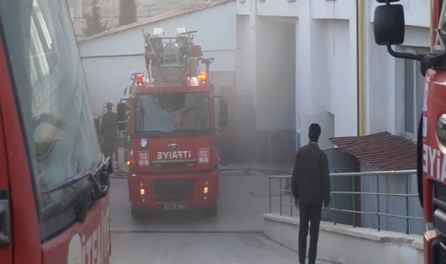 Burdur'da öğrenci yurdunda yangın