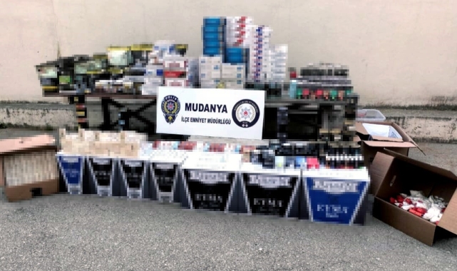 Bursa'da kaçak sigara ve tütün ticaretine geçit yok