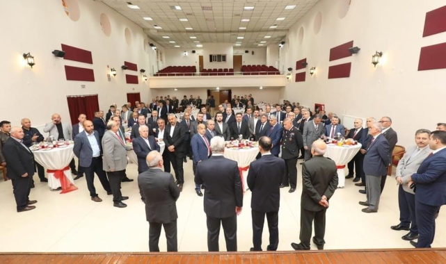 Çankırı'da bayramlaşma töreni düzenlendi