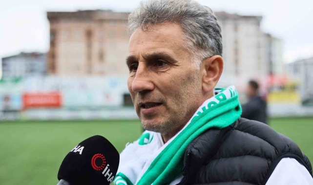 Çayelispor Teknik Direktörü Şevki Tonyalı: "Hep birlikte el ele profesyonel lige çıkacağız"