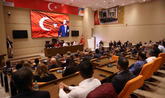 Çekmeköy Belediye Meclisi, yeni dönem ilk toplantısını gerçekleştirdi