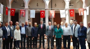 CHP Genel Başkan Yardımcısı Aytekin'den, Mesut Ergin'e ziyaret