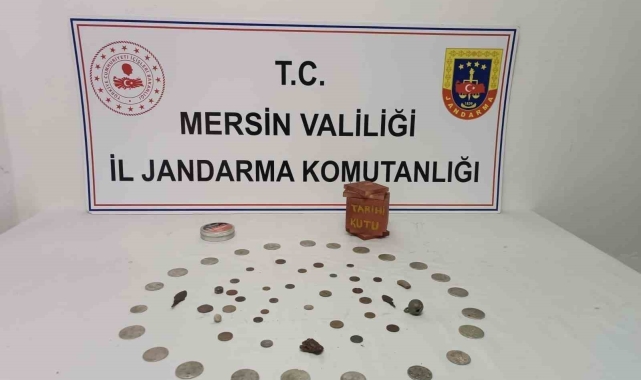 Çok sayıda tarihi eser ele geçirildi, 2 şüpheli yakalandı