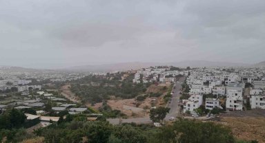 Çöl tozları, Bodrum'a geldi