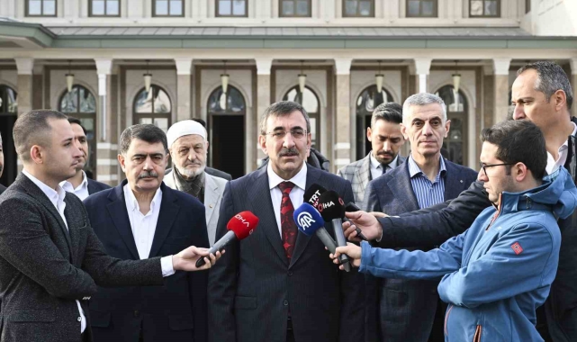 Cumhurbaşkanı Yardımcısı Yılmaz: " Uluslararası camianın üzerine düşeni yapması gerektiğini bir kez daha hatırlatmak istiyoruz"