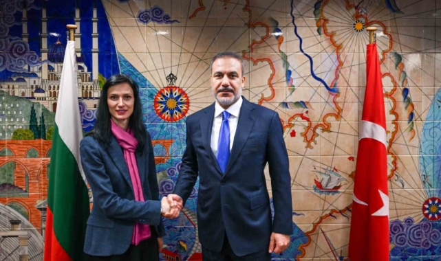 Dışişleri Bakanı Fidan, Bulgaristan Dışişleri Bakanı Gabriel ile bir araya geldi