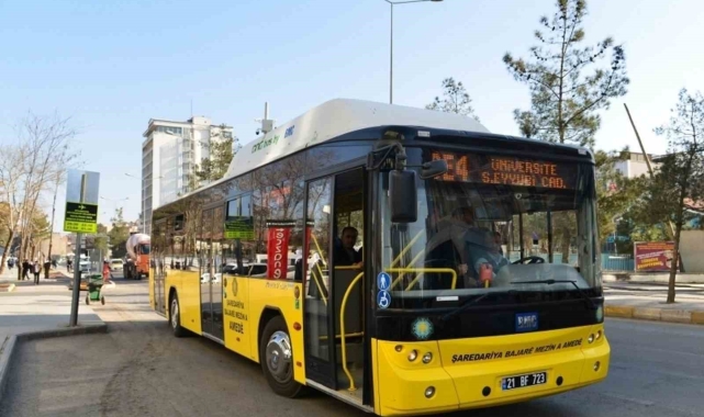 Diyarbakır'da bayramda ulaşım ücretsiz