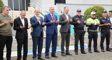 Düzce emniyeti adak kesti