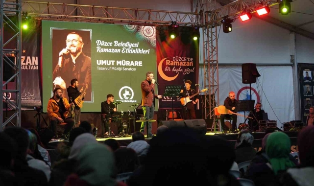 Düzce'de 7'den 70'e ramazan coşkusu yaşandı