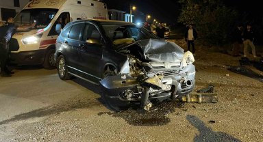 Düzce'de cip ile otomobil çarpıştı: 4 yaralı
