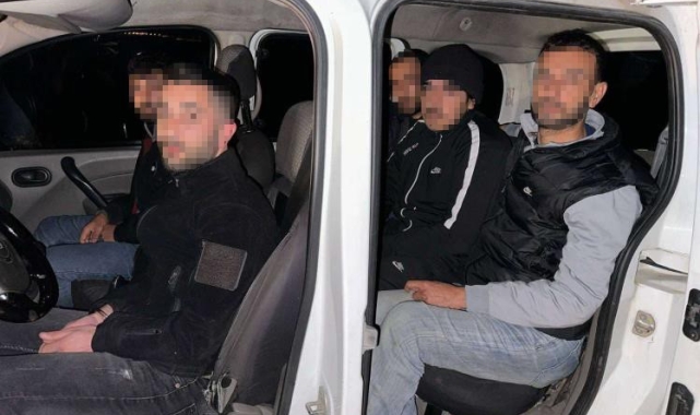 Edirne'de 13 kaçak göçmen yakalandı