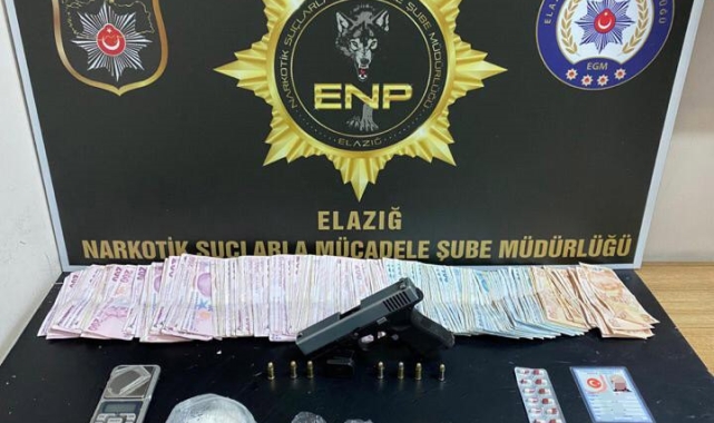 Elazığ polisi, uyuşturucu tacirlerine göz açtırmıyor: 1 tutuklama