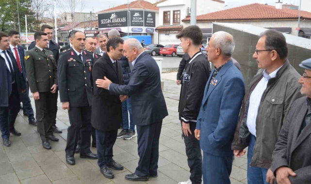 Ereğli'de protokol üyeleri bayramlaştı