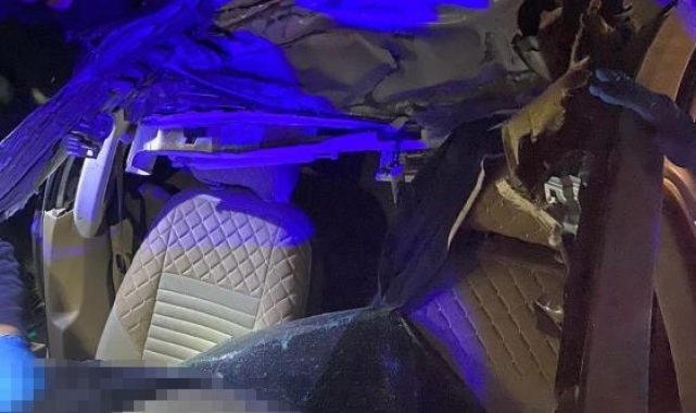 Erzin&#039;de trafik kazasında otomobil sürücüsü öldü