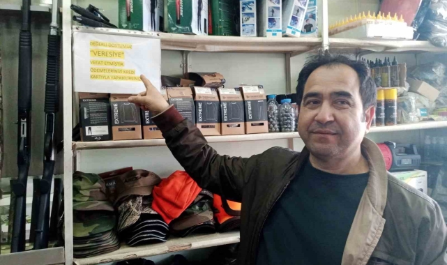 Esnaftan veresiye sorununa esprili çözüm