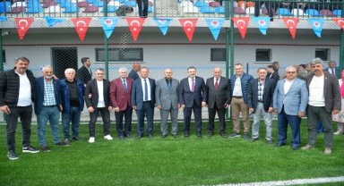 Faroz Futbol Sahası düzenlenerek yeniden hizmete açıldı
