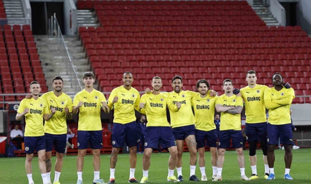 Fenerbahçe, Olympiakos maçı hazırlıklarını tamamladı