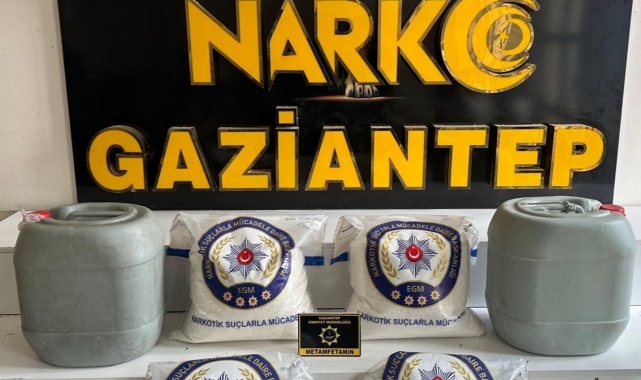 Gaziantep'te uyuşturucu operasyonu: 5 tutuklama