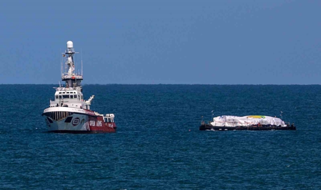 Gazze'ye gönderilen 240 ton yardım İsrail saldırısı nedeniyle teslim edilmeden GKRY'ye geri dönüyor