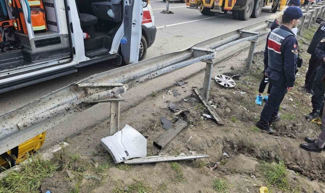 Giresun'da otomobil denize uçtu: 1 ölü