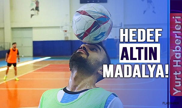 GÖRME ENGELLİ SAĞLIK MEMURUNUN HEDEFİ FUTSALDA DÜNYA ŞAMPİYONLUĞU!