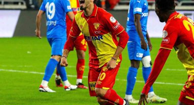 Göztepe'nin en skoreri Yalçın Kayan