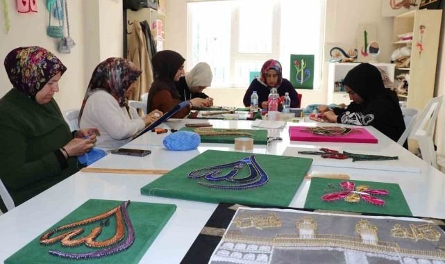Haliliye Belediyesi ile kadınlar meslek öğreniyor