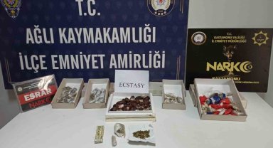 "Hırsızlık" suçundan aranıyordu, uyuşturucuyla yakalandı