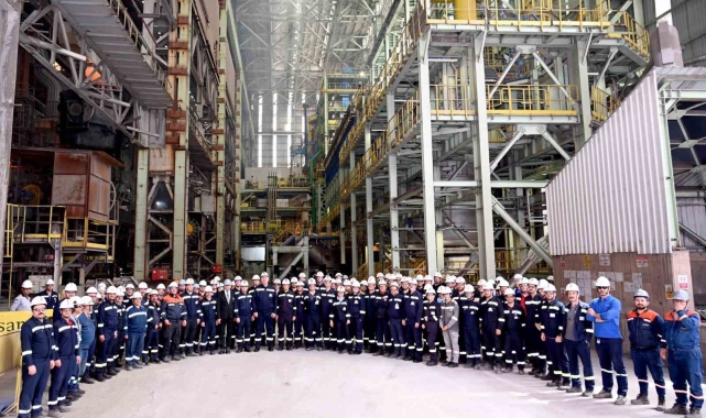 İsdemir, Vakum Altında Gaz Giderme Tesisi'ni törenle devreye aldı
