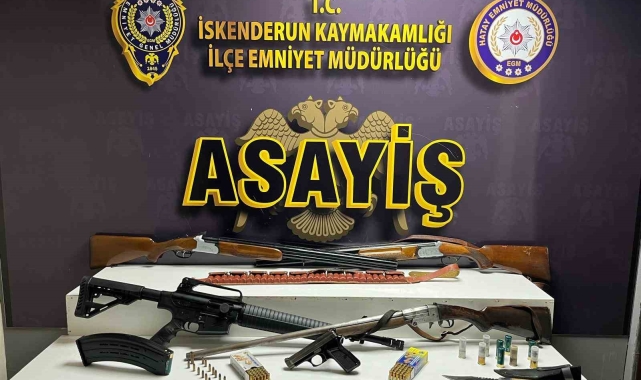 İskenderun'da çeşitli suçlardan aranan 9 şahıs yakalandı