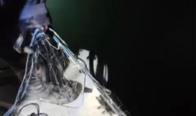 Isparta'da 600 metre fanyalı ağ ele geçirildi