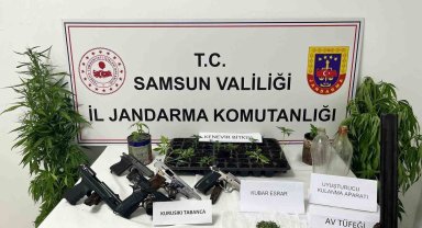 Jandarma 2 kişiyi uyuşturucu ile yakaladı