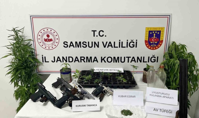 Jandarma 2 kişiyi uyuşturucu ile yakaladı