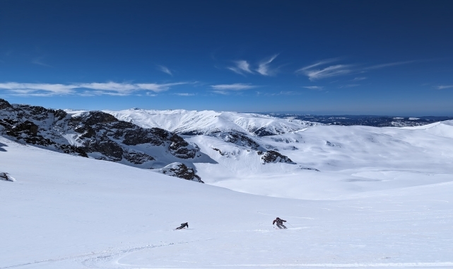 Kaçkar Dağları'nda "heliski" heyecanı sona erdi