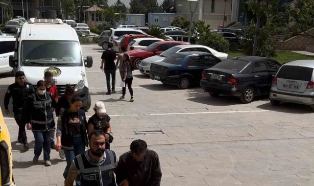 Kahramanmaraş'ta hırsızlık yapan 4 kişi yakalandı
