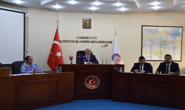 Karabük İl Genel Meclisi Başkanı Ahmet Sözen oldu