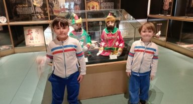 Karagöz Müzesi'nin minik konukları
