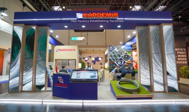 KARDEMİR, Almanya'da düzenlenen Wire and Tube fuarına katıldı