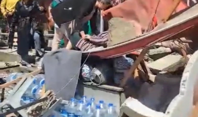 Kartal'da balkon çöktü: 1 yaralı