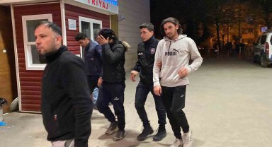 Kavga eden şüpheliler kaçak göçmen çıktı
