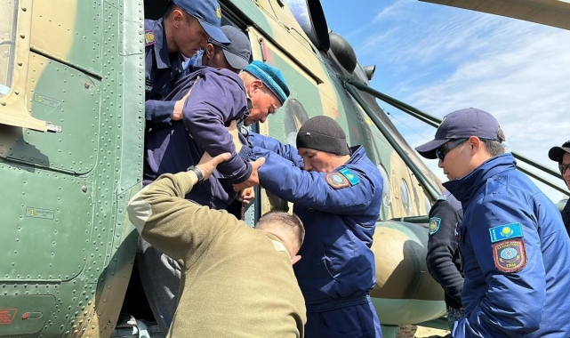 Kazakistan'daki selde tahliye edilenlerin sayısı 117 bin 142'ye yükseldi
