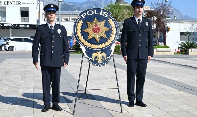 Kemer'de Türk Polis Teşkilatı'nın 179'uncu yılı kutlandı