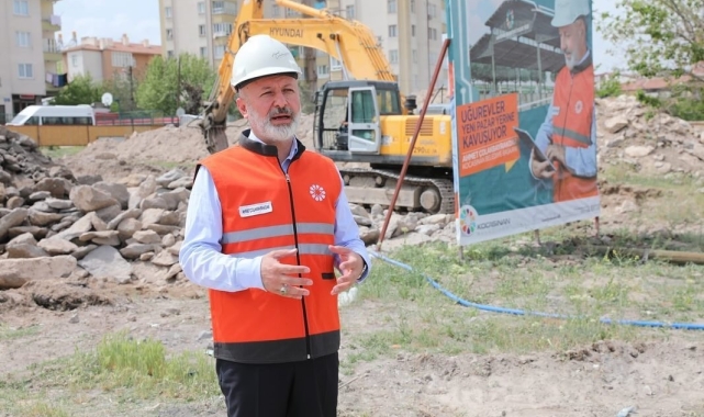 Kocasinan'dan Uğurevler'e modern pazar yeri